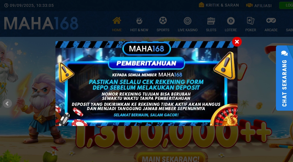 MAHA168 Casino